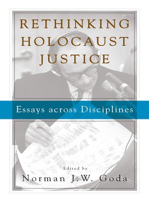 cover image of Rethinking Holocaust Justice